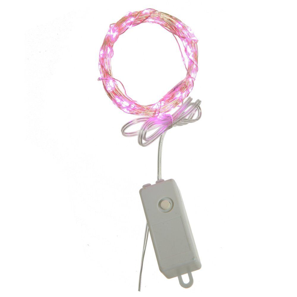 GAEM Электрогирлянда L1055 W0,1 H0,1 см (100 фиолетовых LED, 8 реж свеч,серебр шнур, 3 W)