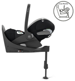 Коляска Cybex Priam IV Rosegold complete Cloud T Sepia Black Plus Base T 3 в 1 Off White