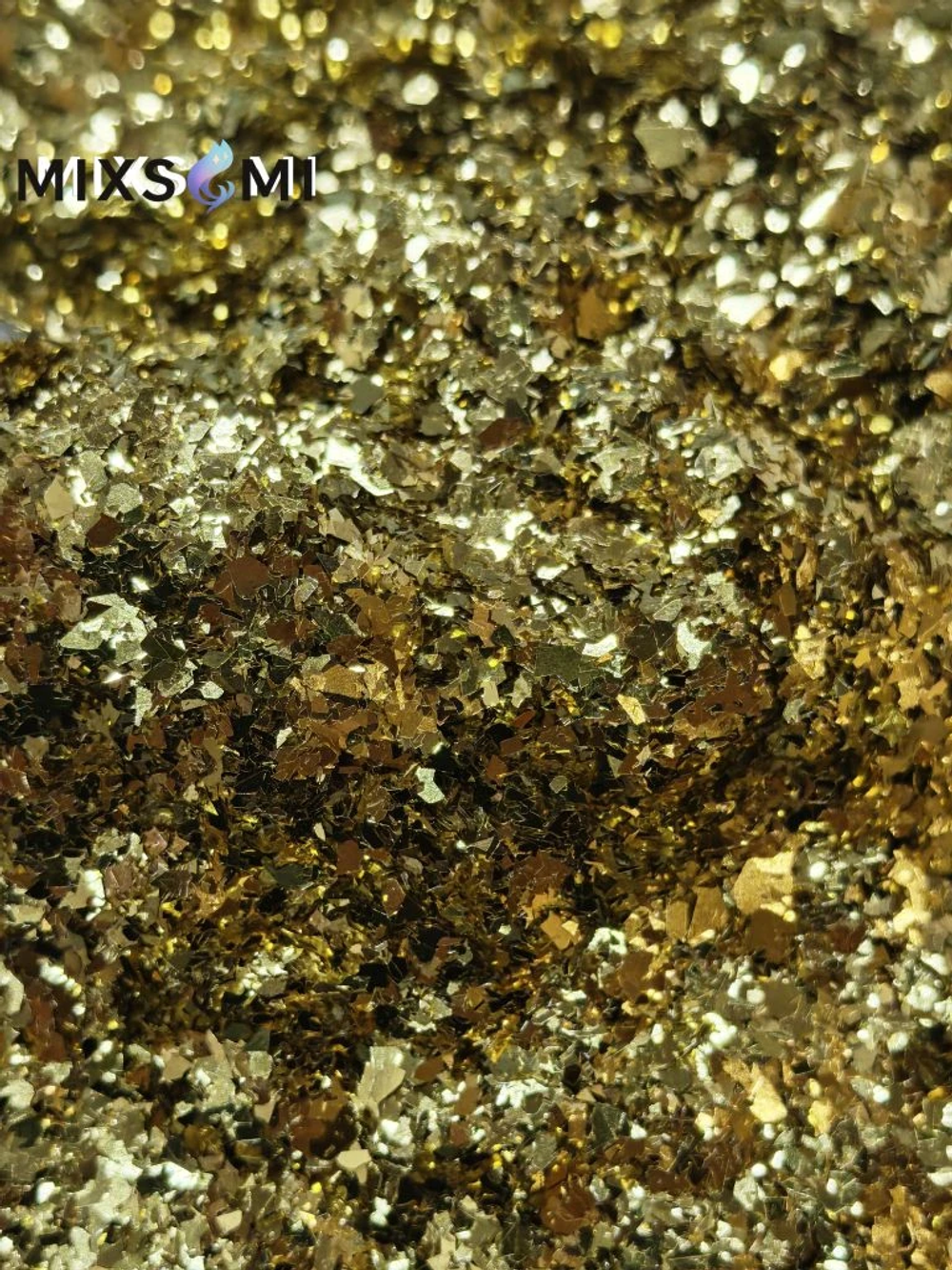 Хлопья - слюда 88902 Золото шампань - для литья изделий и творчества