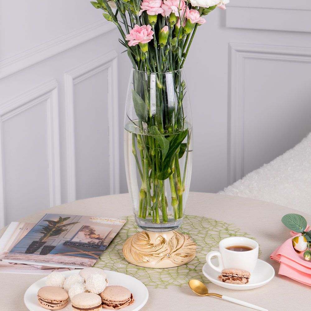 Ваза для цветов Боа Флора Айвори