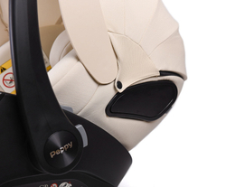 Детская коляска Peppy Toscana 3 в 1 с автокреслом Verona Beige Black черный