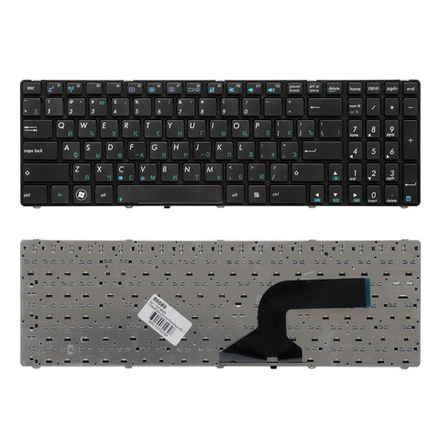 Клавиатура для ноутбука Asus K52, K53, N50, N73, G50, G73 series (черная)