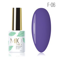 Гель-лак MIO NAILS F-06. Черничное варенье, 8мл