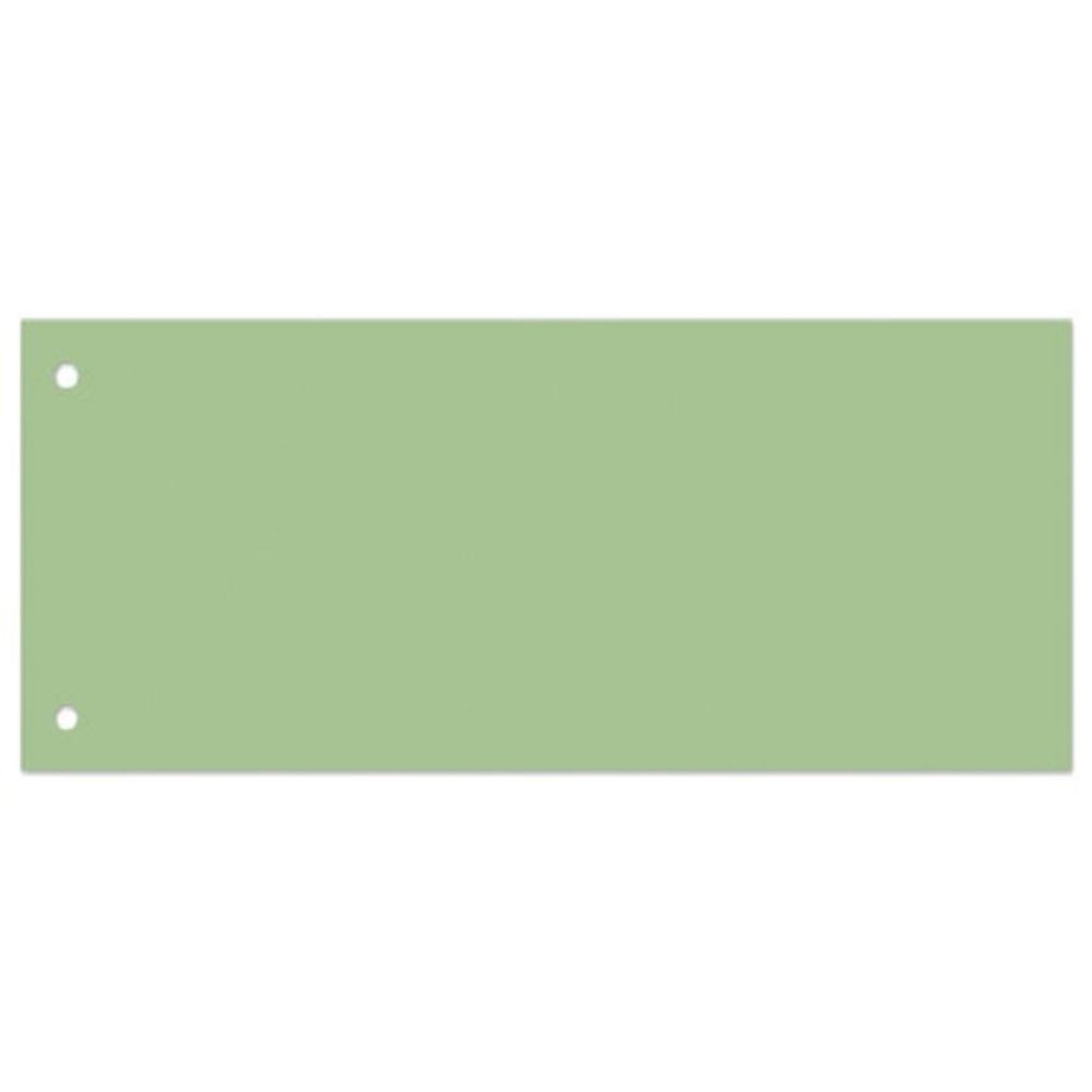 Разделители листов, картонные, 240*105мм, 180гр/м, 100шт/упак., зеленые, Brauberg