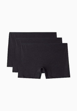 Трусы женские шорты. Набор из 3-х штук Essential черный