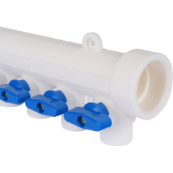 Коллекторы без воздухоотводчика KALDE 5 вых/синий