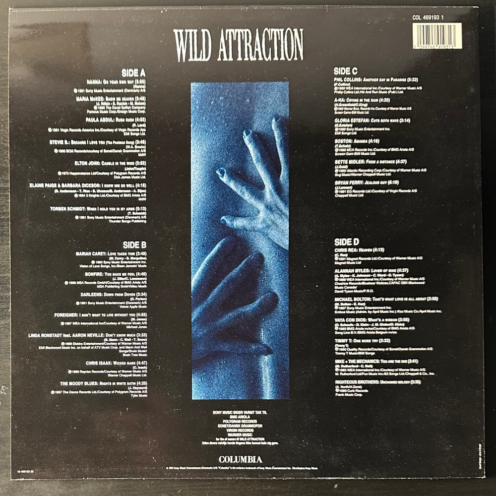 Сборник Wild Attraction 2LP (Голландия 1991г.)