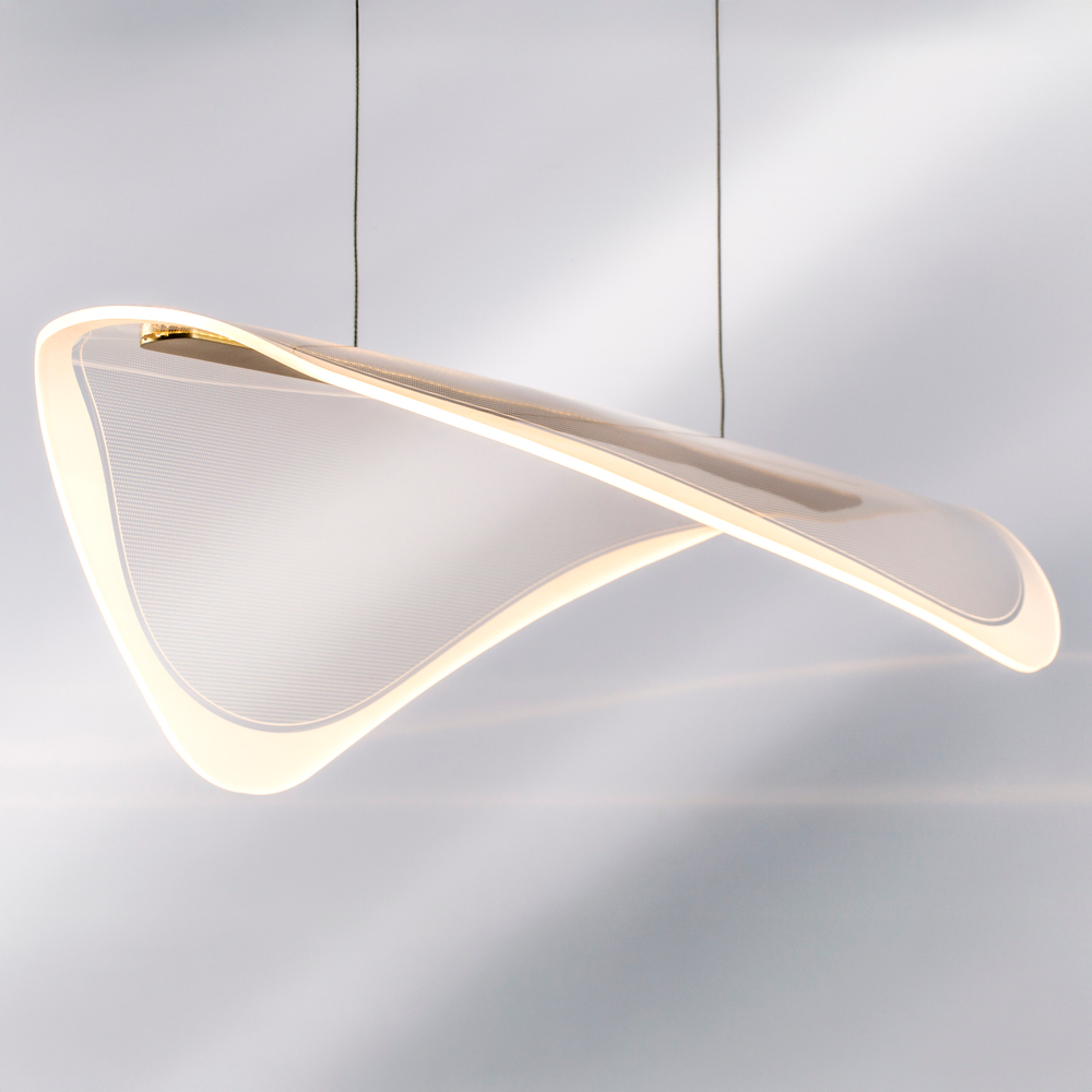 731403 Люстра VARESE 32W LED 1867LM 360G ЗОЛОТО 3000K