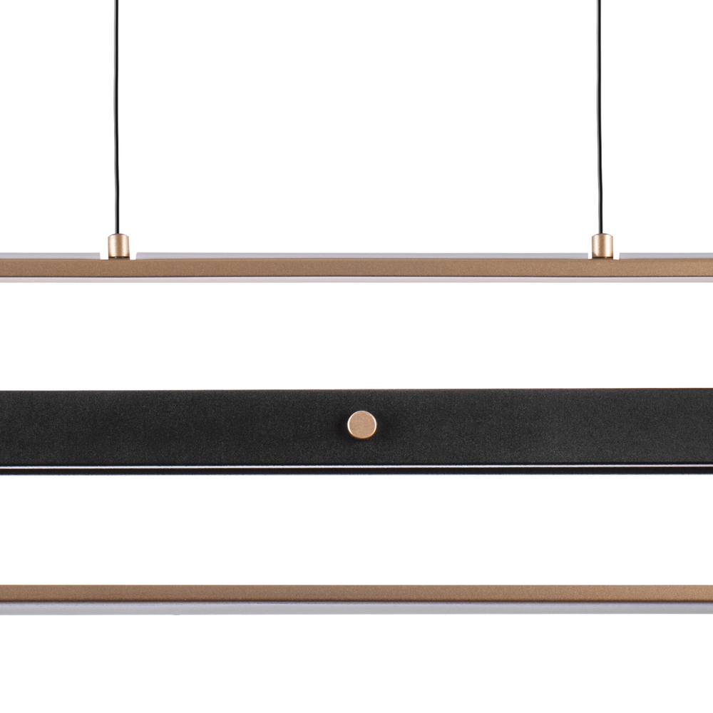 723347 Люстра LODI LED 36W 3240LM ЧЕРНЫЙ 3000K