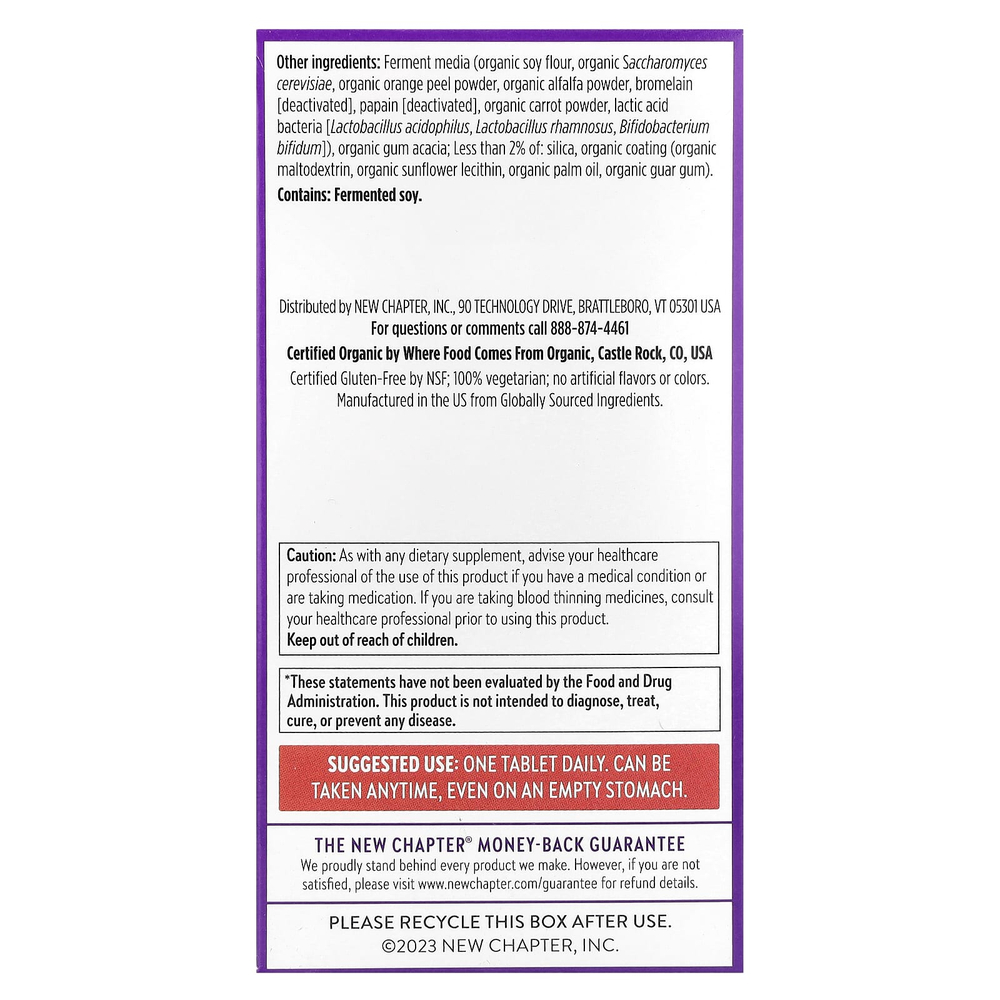 New Chapter, Мультивитамины для мужчин One Daily, 72 вегетарианские таблетки