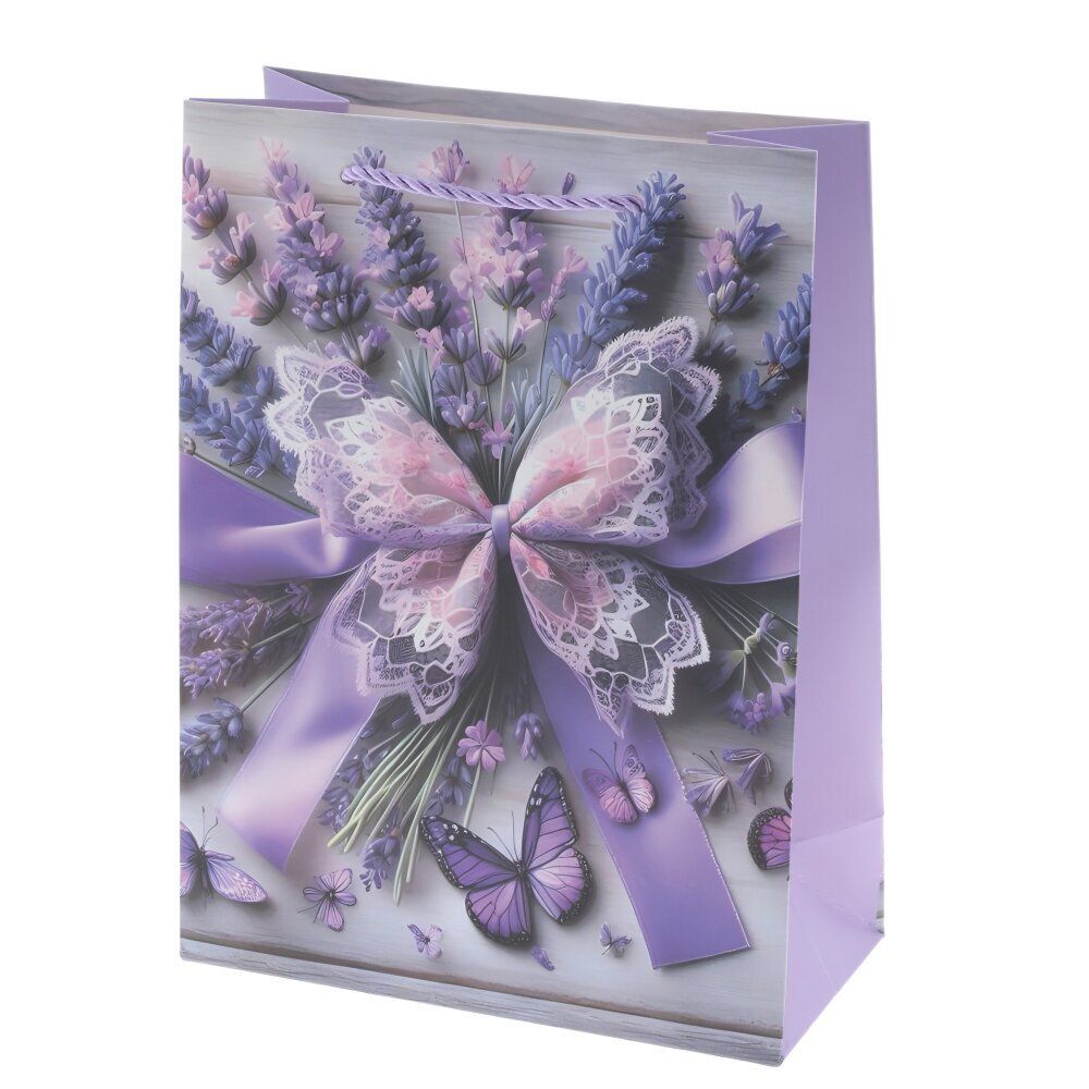 GAEM Пакет подарочный S (бумага 210г/м2, блок микс 12шт), L18 W8,5 H24 см, 4в.