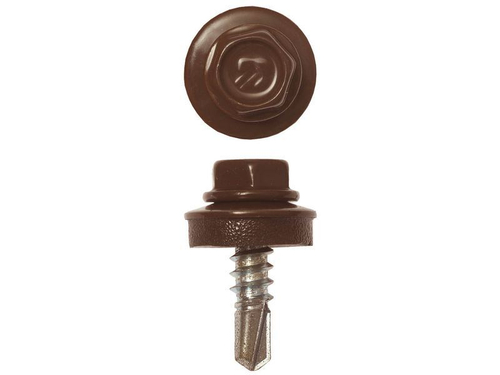 Саморез кровельный 4,8*29 RAL8017