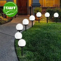 Уличный светильник, LED, количество ламп:16шт