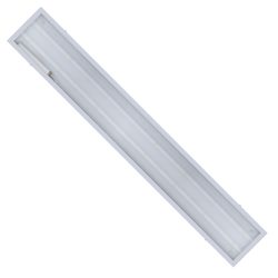 ULP-Q105 18120-45W-NW WHITE Светильник светодиодный потолочный универсальный. Белый свет 4000K. Рассеиватель ПРИЗМА. Встроенный и-п. Корпус белый. ТМ Volpe.