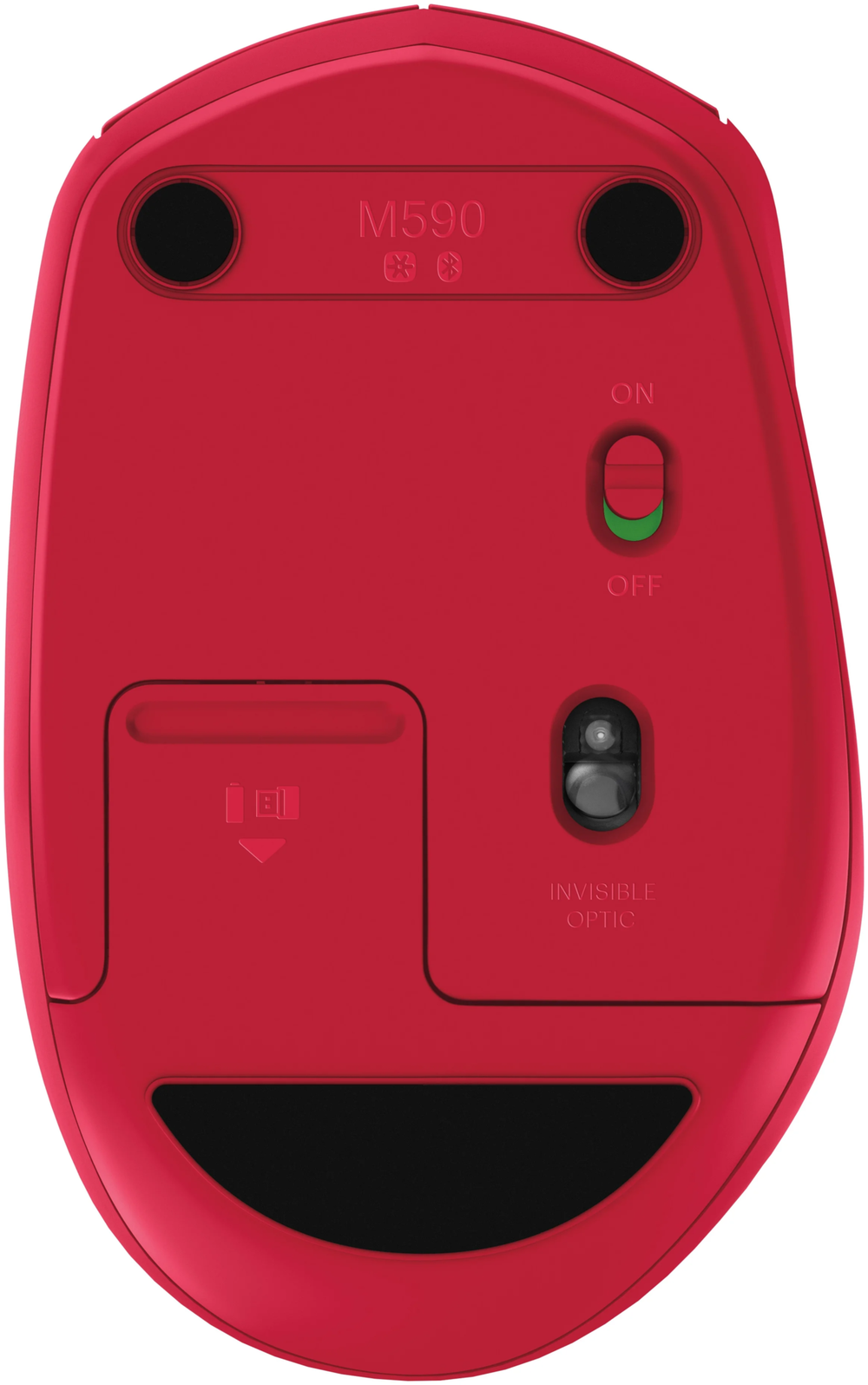 Беспроводная мышь Logitech M590 Multi-Device Silent, красный