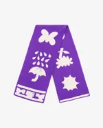 Шарф Меч FW23 Scarg Graphic purple