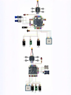 Квадрокоптер FPV, дрон 9 дюймов