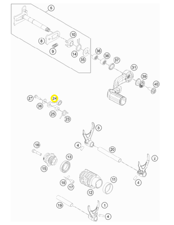 Комплектующие КПП