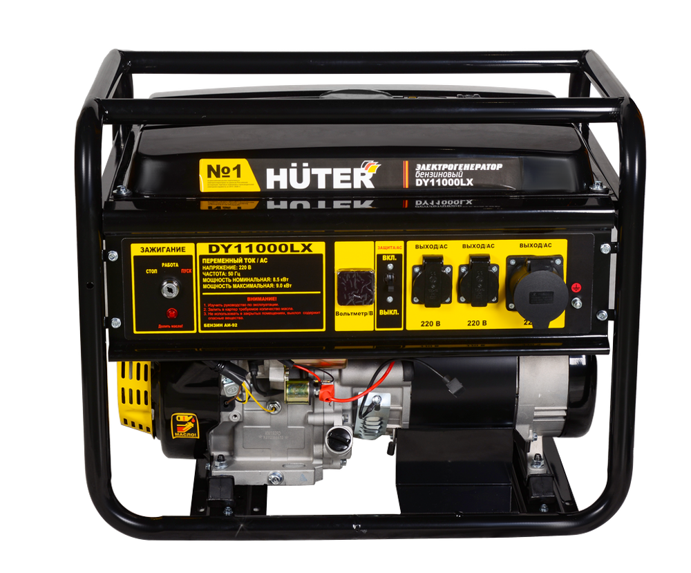 Электрогенератор Huter DY11000LX - [8,5 кВт / 220V] эл. старт