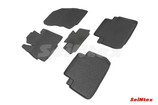 Резиновые коврики в салон Mitsubishi Eclipse Cross (2017-наст. время) "Высокий борт"