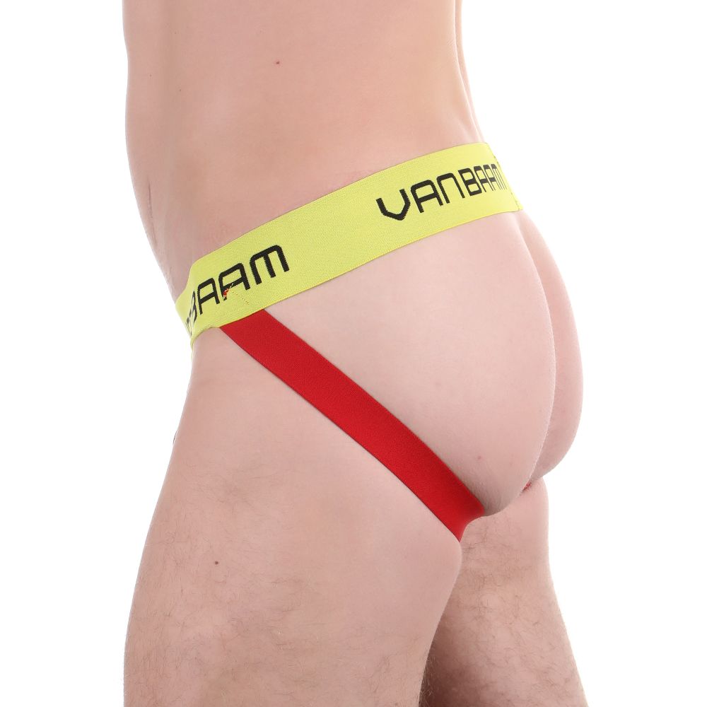 Мужские трусы джоки в черо-белую клетку VanBaam