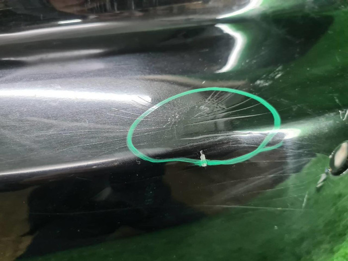 Бампер задний Kia Spectra SD (2004-2011)