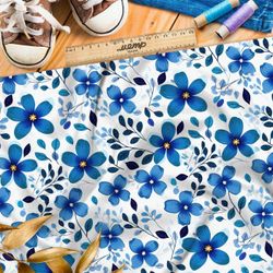 Ткань премиум Оксфорд 600D шепот весенних цветов