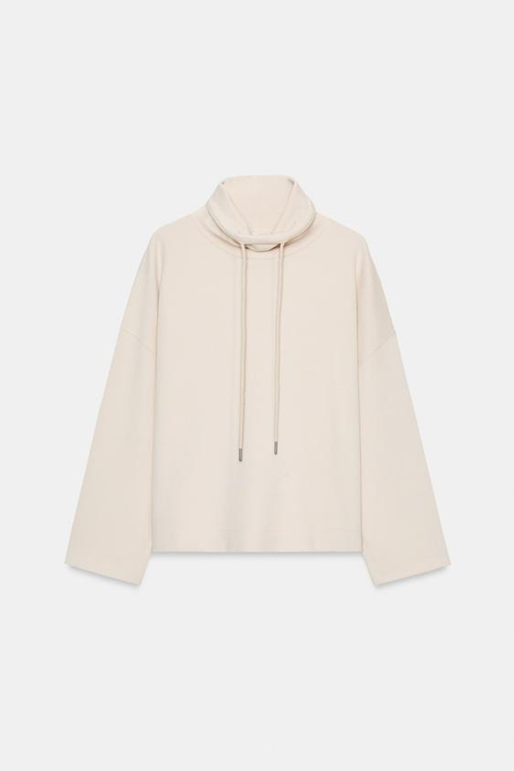 Свитшот из интерлока с эффектом «потертости» - ZARA