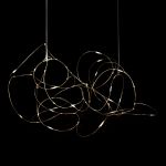 Подвесной светильник 10154P/L1500 gold