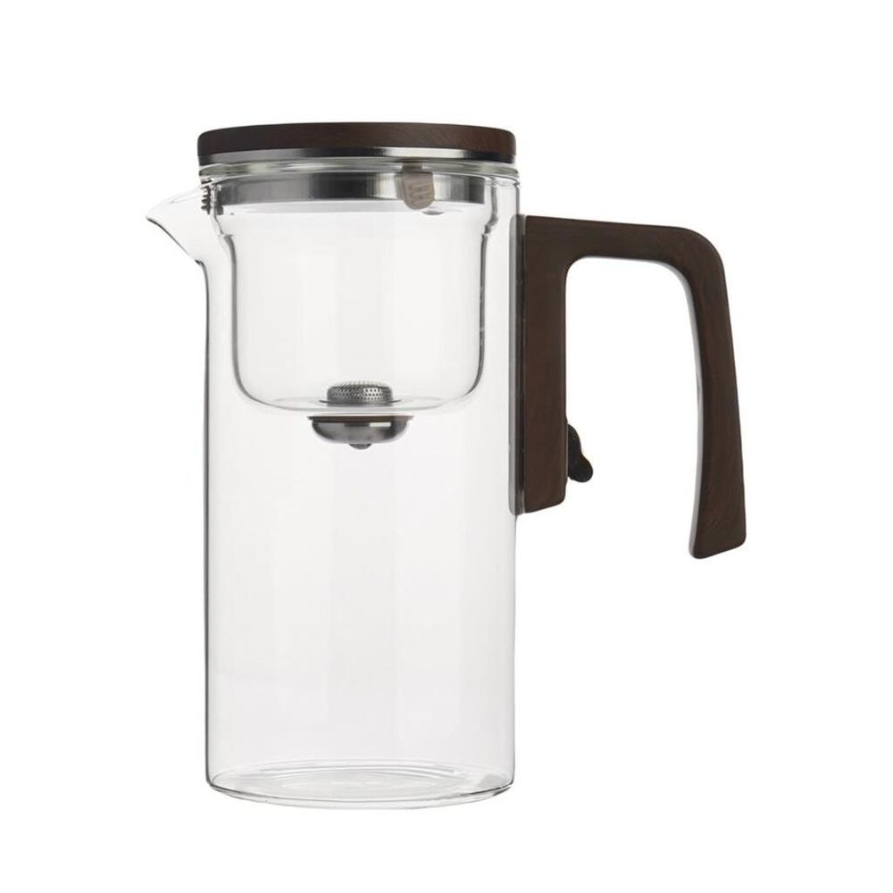 Чайник 360 мл с фильтром типод Гунфу d 8,6 см h14 см курковый магнитный слив термостекло Barbossa