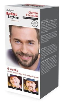 Камуфляж для бороды Godefroy, Medium-Light Brown