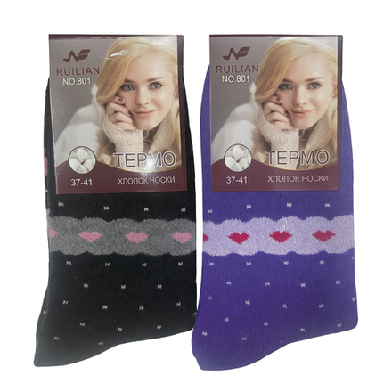 Носки женские теплые термо Ruilian 37-41