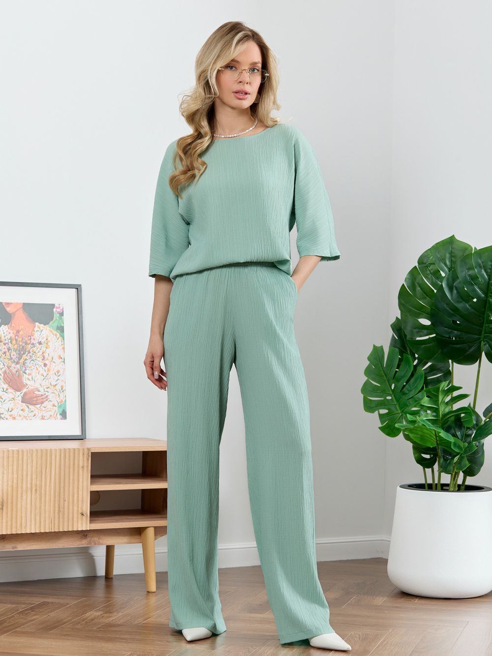 Брюки Сиеста-2 Виотекс СВЕТЛО-ЗЕЛЕНЫЙ