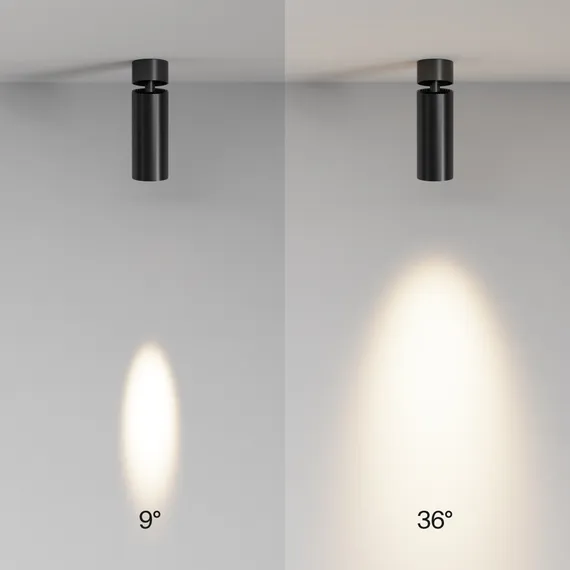 Потолочный светильник Фокус / FOCUS LED 12 Вт 2700 К 9° Technical c055cl-l12w2.7k-ss-b