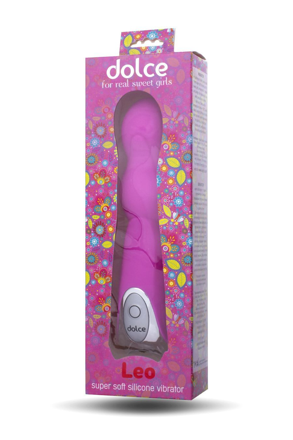Вибратор TOYFA Dolce, силикон, 16,5см