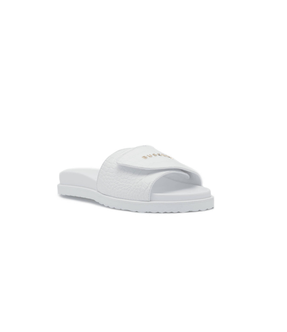 Кожаные шлепанцы cocco Buscemi - белый(BCS22720)