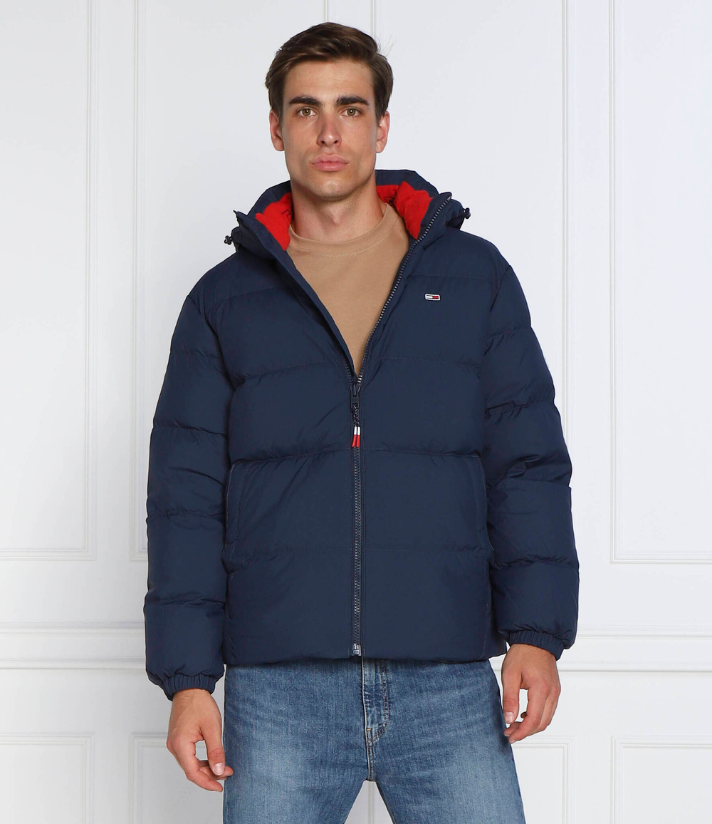 пуховая куртка Tommy Jeans - темно-синий(DM0DM15447)
