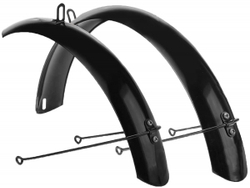 Комплект крыльев удлиненных 28",сталь, черный HN 28 black
