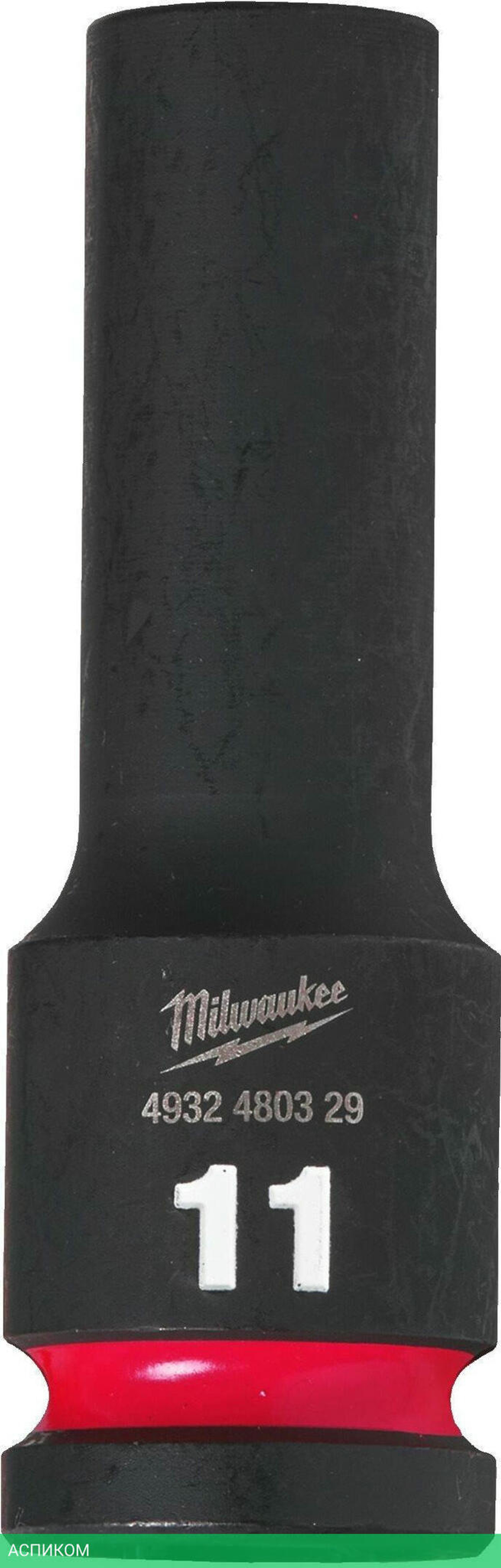 Головка ударная Milwaukee Shockwave 1/2" 11мм (4932480329)