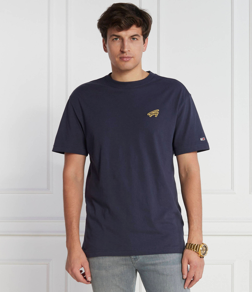 Футболка Tommy Jeans - темно-синий(DM0DM17727)
