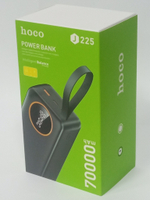 Повербанк (PowerBank) 70000mAh с индикацией заряда Hoco J225