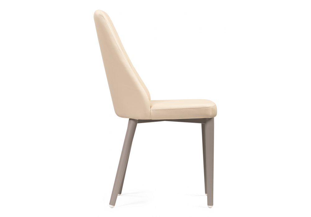 Стул на металлокаркасе Woodville Фена R латте, капучино