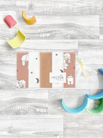 Набор платочков-слюнявчиков Mjölk Слоники оригами