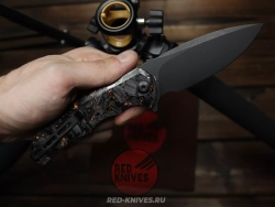 Нож складной CIVIVI Praxis C803I сталь 9Cr18MoV, рукоять Carbon