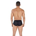 Мужские трусы брифы черные в сетку Clever TIME PIPING BRIEF 036711