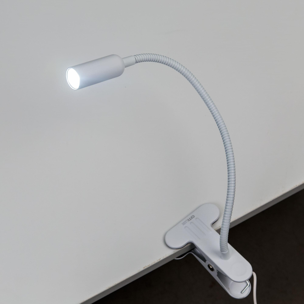 Citilux Ньютон CL803060N LED Лампа на прищепке с диммером Белая