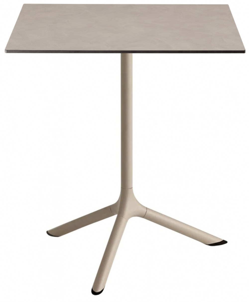 Стол ламинированный обеденный складной Scab Design Tripe Folding, тортора, тортора шпатель