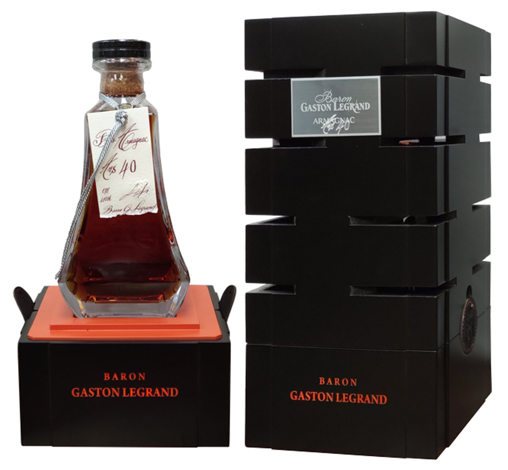 Арманьяк Baron G. Legrand Bas Armagnac 40 ans п/уп (графин), 0.7 л