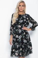 Платье Миссис (черное) П11169 LT Collection