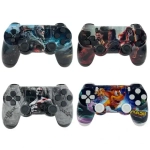 Беспроводной джойстик, геймпад с принтами Супергероев "Sony PS4 Dualshock 4v2" wireless controller 27 цветов (Реплика)